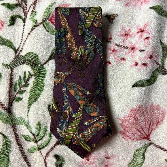Polo by Ralph Lauren Multicolor Patterned Tie - Picture 1 of 2